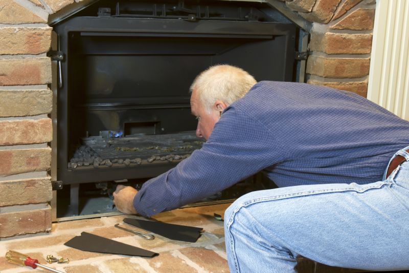 Gas Fireplace Maintenance Work